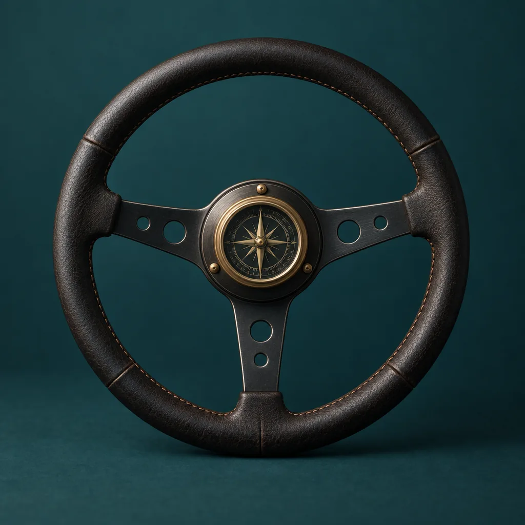 Руль и компас